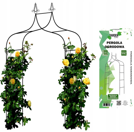 Garden Pergola 150 x 37 x 240 CM (+ ANCHORS)