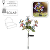 SOLÁRNA LAMPA H 68 CM MOTÝLI 49 LED TEPLÁ BIELA disp=12ks *4675