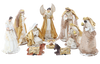 SADA FIGUR BOŽÍHO NAROZENÍ 10 KS DO 33 CM *6462