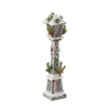 LANTERNĂ FESTIVĂ DIN LEMN CU STELE LED 13 x 13 x 60 CM *5232