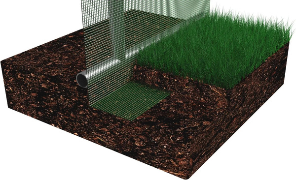 TUNEL FOLIOWY OGRODOWY 5 SEGMENTOWY "POŁÓWKA" ZIELONY 6x1,5x2 m