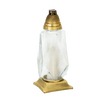 CANDLE 31CM/40H Z418 SILVER/GOLD PEN PACK=6PCS*6794