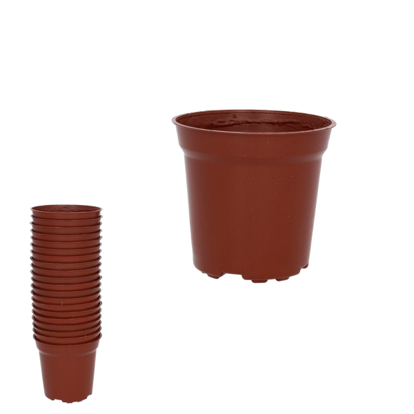 SET OF 20 PP POTS 7.2 x 6.8 CM