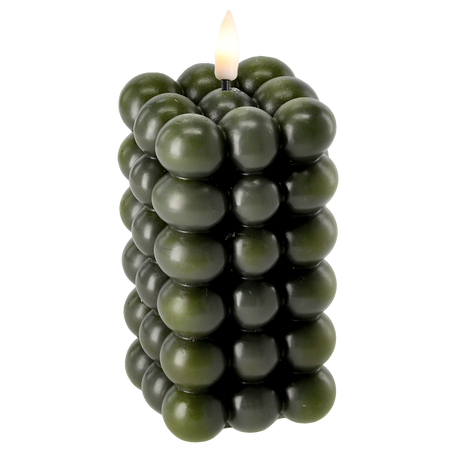 LED BLOCK CANDLE 30 X 22.5 X 33.5 CM