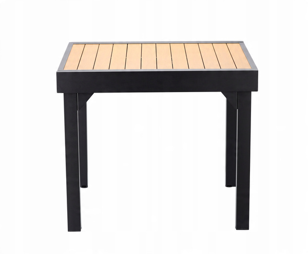 ROZKLADACÍ ALUMINIOVÝ STÔL "ALEX" 90/180 x 90 x 75,5 CM *0381