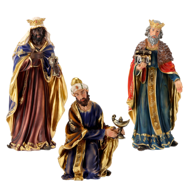 SET OF THREE KINGS 60 CM