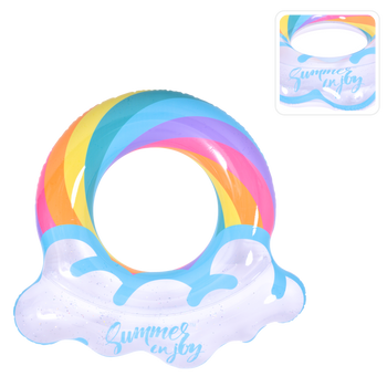 Glitter Rainbow Ring 42"*40.5"