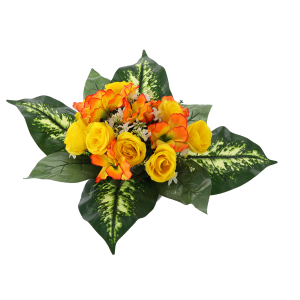 KYTICA CH-21 ( ŠÍRKA 40 CM, VÝŠKA 30 CM) HIBISKUS MIX FARBA