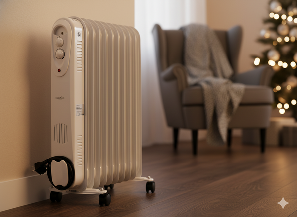 OIL RADIATOR WITH THERMOSTAT 2500W