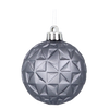 SET OF 60 CHRISTMAS ORNAMENTS OLIVE/COPPER/GRAPHITE MIX DESIGNS