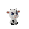 GARDEN FIGURINE - LED COW 25 x 17,5 x 27,5 CM