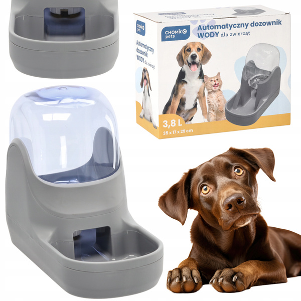 AUTOMATIC PET FEEDER FOR DOG / CAT 35 X 17 X 29 CM 3800 ML