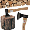DREVENÁ SEKERA 600 G S DREVENOU RÚČKOU 36 CM 