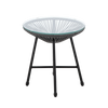 SET DE MOBILĂ PENTRU GRĂDINĂ (2 SCAUNE, MASĂ) - GRAY *3446