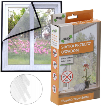 SÍTKO PROTI HMYZU 150 x 180 CM BIELA *4516