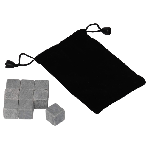 STONE CUBES FOR WHISKEY