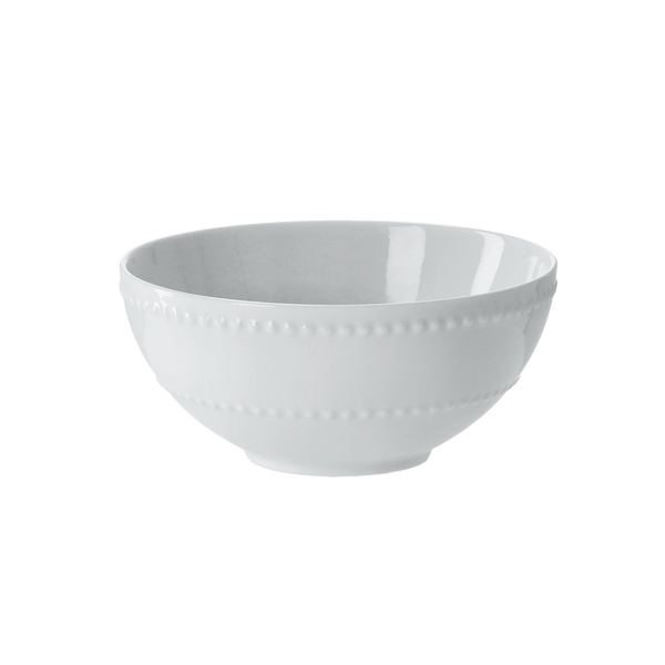 BUCȘI "DOTS" 15 CM ALB ambalaj=6buc *8114