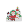SET OF 3 CHRISTMAS DECORATIONS WITH STICKERS - MIX OF DESIGNS