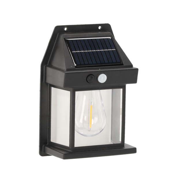 SOLÁRNÍ LED SVĚTLO S PIR SENZOREM 12 x 17 x 5,8 CM *5639