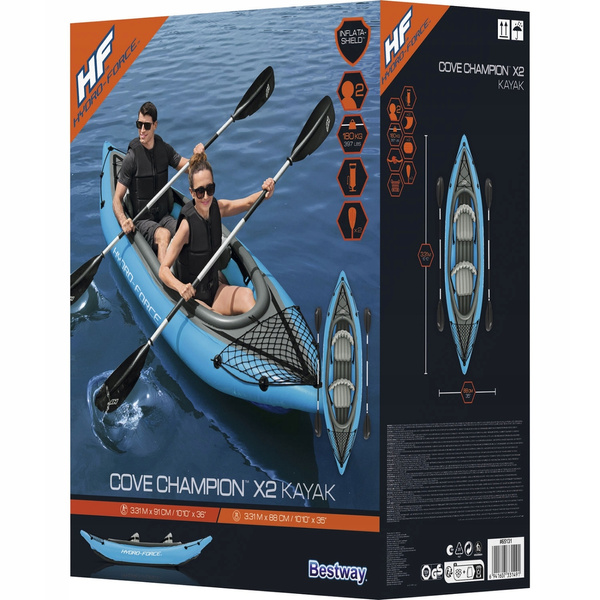 Hydro-Force™ 10'10" x 35"/3.31 m x 88 cm Cove Champion X2 Kayak