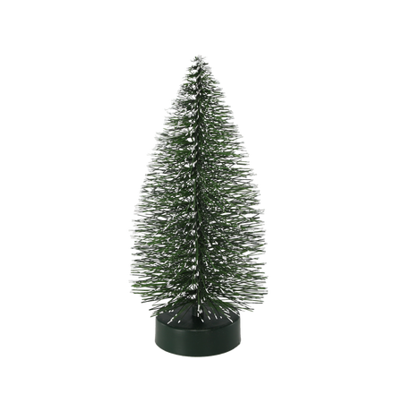DEKORÁCIA BOŽÍHO NARODENIA. MINI VIANOČNÝ STROMČEK 18 CM ZELENÝ disp=6ks *0103