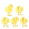 EASTER DECORATION - CHICK 4 x 6 x 6 CM MIX 5 DESIGNS pack=10pcs