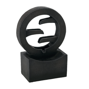 FONTAINA DE GRĂDINĂ CERC 34 X 16 X 47,8 CM LED *9731