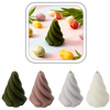 CANDLE DIN WAX LED - TWISTED 9 x 12,5 CM MIX CULOARE *9331