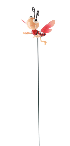 OZDOBA NA PIKU DO DONICY / OGRODU - MOTYL 12 CM / 50 CM *5283