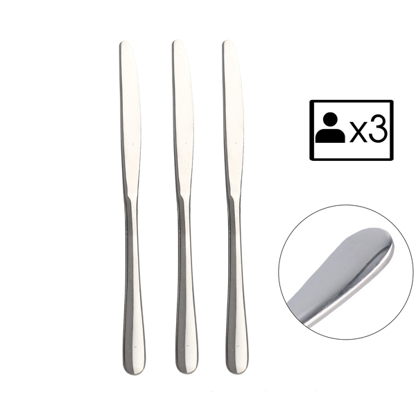 SET DE 3 CUȚITE CLASSIC *7455