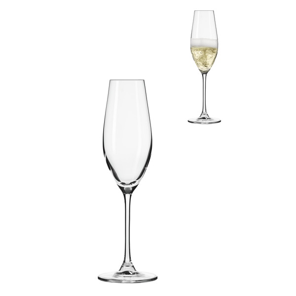 KPL.6 KS KELÍŠKŮ NA ŠAMPANSKÉ SPLENDOUR 210ML *9026