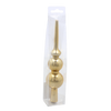 CHRISTMAS TREE SPIKE 20 CM RED/GOLD/SILVER