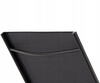 GARDEN LOUNGER 195x69x94cm DARK GREY *6111