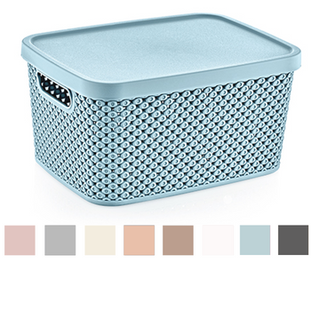 COȘ DIAMOND CU CAPAC 13L *6514