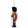 SET OF 3 CHRISTMAS DECORATIONS WOODEN SOLDIER 13 CM