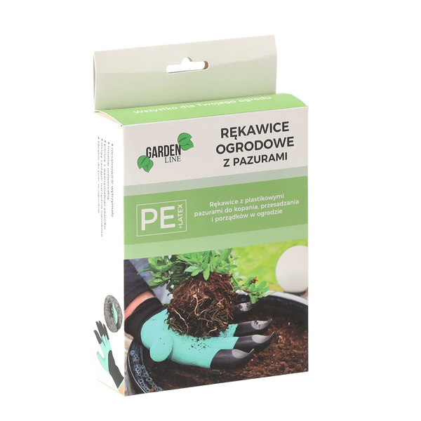 RĘKAWICE OGRODOWE Z PAZURAMI *9903