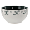 CERAMIC BOWL 550 ML "CHRISTMAS" PACK=4PCS