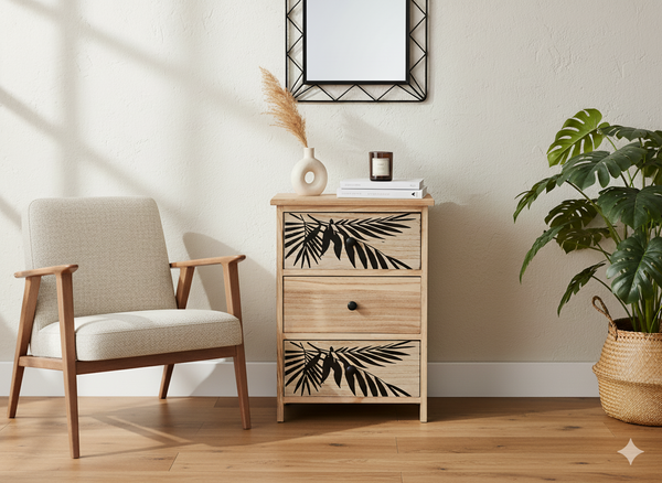 KOMODA S 3 ZÁSUVKAMI ZOFIA 40 x 29 x 58 CM *2695