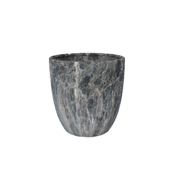 KERAMICKÝ PODLOŽKA NA KOCKU 26 x 26 x 27 CM MARMOROVÝ EFEKT *5603