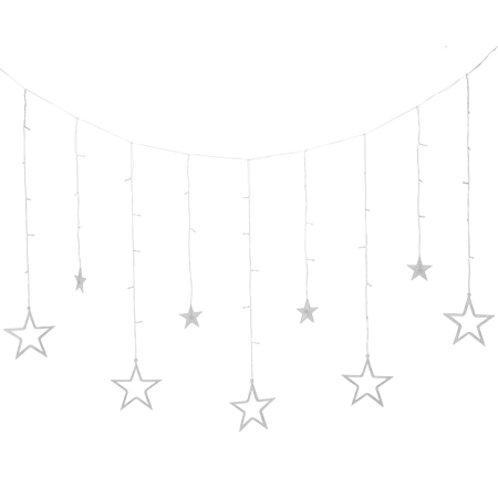 LED STAR LIGHTS 138L WARM WHITE