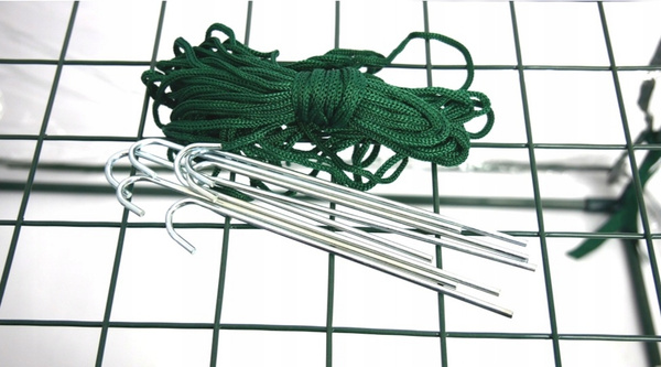 ZAHRADNÍ SKLENÍK S POLIČKAMI BÍLÝ 140 x 140 x 200 CM *5460