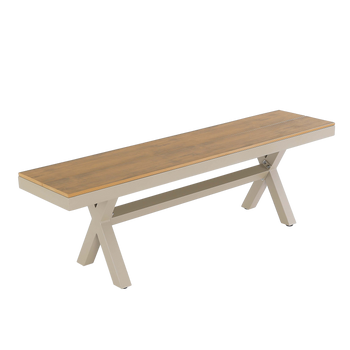 ALUMINIUM BENCH 150 CM