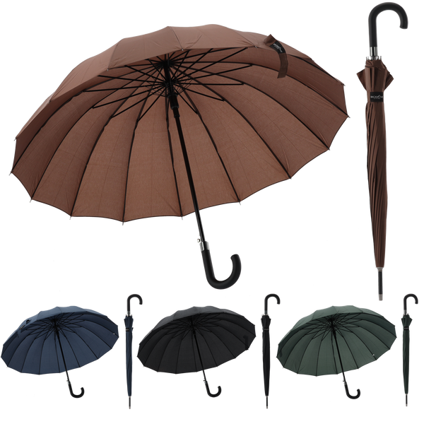 PARASOL PÓL AUTOMAT. MIX CLASIC DE CULORI dia 110 CM ambalare=12buc *4625