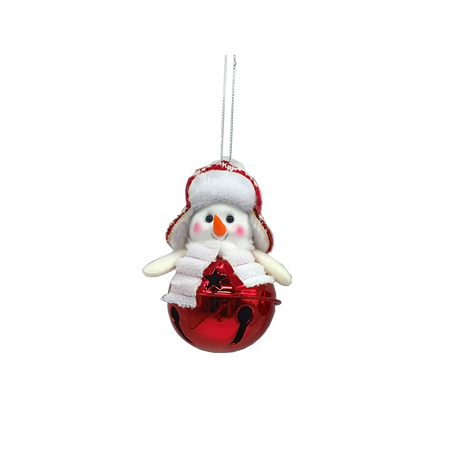CHRISTMAS DECORATION - BELLS MIX DESIGNS 5 x 12 CM