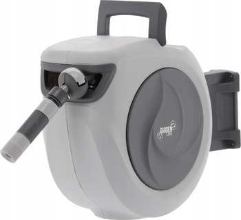 AUTOMATIC GARDEN HOSE REEL WITH HOSE - 15 M