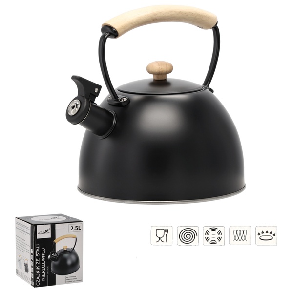 CZAJNIK ZE STALI NIERDZEWNEJ 2,5 L VINTAGE *5291