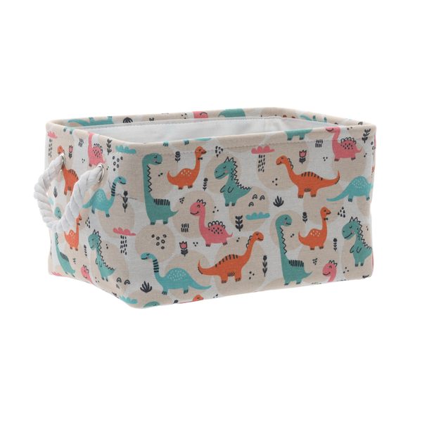 RECTANGULAR BASKET DINOSAURS SIZE M