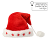 SANTA CLAUS HAT - STARS  LED