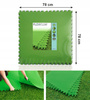 MAT FLOTA PENTRU PISCINĂ 78 x 78 CM - 9 ELEMENTE *2879 *5689