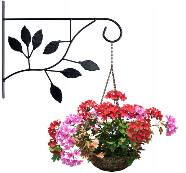 Hanger for flowerpot 31 x 25 CM BLACK